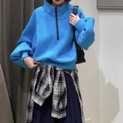 ROSE BUD mici ハーフジップトレーナーのサムネイル
