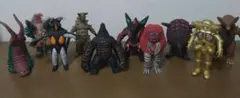 バラ売り可☆ウルトラマン怪獣フィギュア ソフビ 10体セット