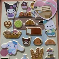 サンリオ　台紙付きシール