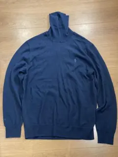 POLO RALPH LAUREN ポニー刺繍タートルネックニットセーター