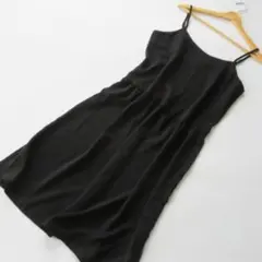 状態良好！LEPSIM レプシィム★キャミワンピース★M 洗濯可 ブラック