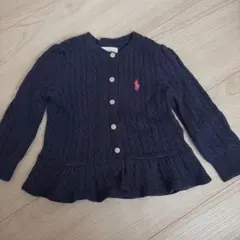 【美品】Ralph Lauren カーディガン 12M