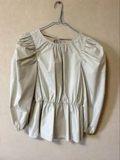 ZARA パフスリーブ ブラウス トップス