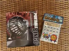 新品未開封◆ハナヤマ　ポータブルビンゴマシン　ビンゴカード