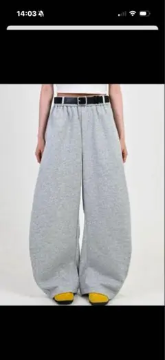 地底人　バルーンスエットパンツ XL