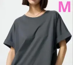 ユニクロ　UNIQLO　スムースコットンリラックスＴ　Мサイズ　未着用