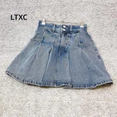 【ラブトキシック】LTXC デニムプリーツ スカパン ミニのサムネイル