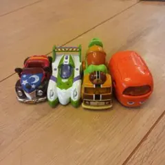 Disney トミカ 4台セット まとめ売り