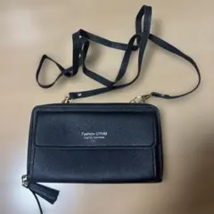 Fashion UYHM スマホショルダーバッグ ブラック