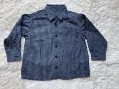 BeBe 長袖シャツ 100cm チェック柄