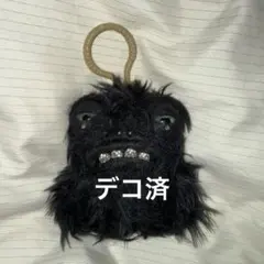 ファグラー　黒　デコ済　キーホルダー　ぬいぐるみ