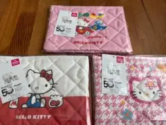 ともだみかこ様専用3個セット＊ハローキティ50th＊キルティングポーチ＊サンリオ