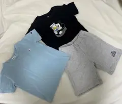 ユニクロTシャツ　Champion Tシャツ 短パン　3枚セット　120cm
