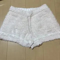 ジェラートピケ もこもこ ショートパンツ 淡ピンク Fサイズ 美品
