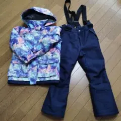 子ども用スキーウェアセット130男女兼用（マルチカラー）