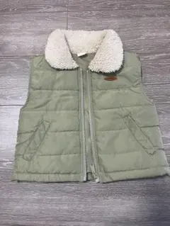 ファー付き ベスト 95cm