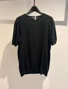 JOHN SMEDLEY コットンニット ブラック Mのサムネイル