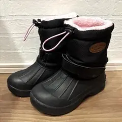 子ども用 スノーブーツ 防水 軽量 雪用 ブーツ 19〜20cm