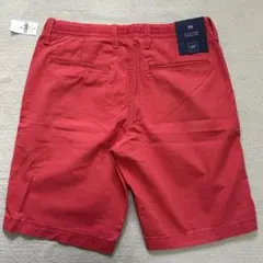 GAP ウォッシュドコットンショートパンツ ピンクレッド