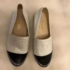 ロゴ刺繍 フラットシューズ　韓国産