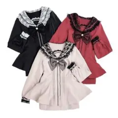 Secret Honey シークレットハニー セーラーカラー 長袖 セットアップ