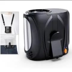 ベルトファン 腰掛け扇風機 6段階風量調節 6000mAh大容量 40H