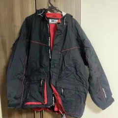 ONE-THREE スキーウェア ブラック/レッド