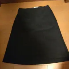 最終再値下げ組曲膝丈スカート ブラック サイズ2