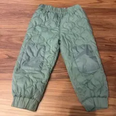 【値下げ】patagonia 3Tキッズ ロングパンツ オリーブグリーン