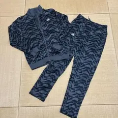 adidas 迷彩柄 トラックスーツ 150 ジャージ　セットアップ