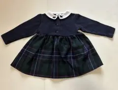 ペアレンツドリーム　ネイビー ワンピース 90cm