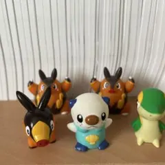 ポケモンキッズ 指人形 御三家 5体セット ソフビ