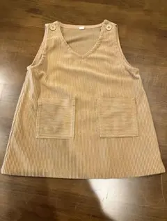 ベビー　ジャンパースカート　コーデュロイ　90