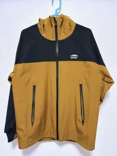 outdoor マウンテンパーカー ブラック/ブラウン