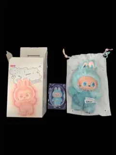 POP MART Binto Energy 水色 ぬいぐるみ