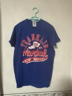 FRANKLIN MARSHALL Tシャツ M 青