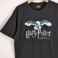 【激レア】 ハリーポッター展 エキシビション ヘドウィグ Tシャツ 黒 XLのサムネイル