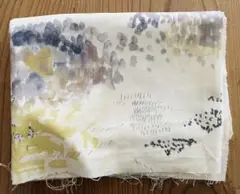 ナニイロ　spectacle 綿麻キャンバス　白