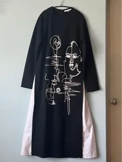 【UN3D.】アンスリード 長袖ワンピース 38 M