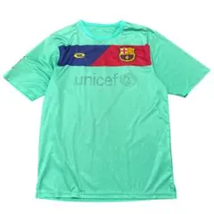 FCバルセロナ　ゲームシャツ　ユニフォーム　スポーツ　サッカー　古着　8La