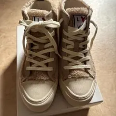 新品ボア素材 ミッキー スニーカー