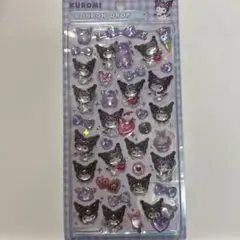 Kuromi ボンボンドロップ シール