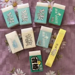 B　まとまるくん　消しゴム9個セット　新品未使用　現状渡しのサムネイル