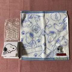 PEANUTS スヌーピータオルハンカチとコンパクトミラーのサムネイル