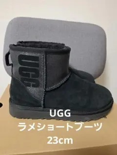 UGG ブラック ムートンブーツ 23（EU37）箱あり　美品 UGG ブラック ムートンブーツ 23（EU37）箱あり 美品 2026年最新】ugg