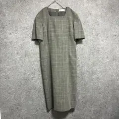 DAKS ダックス　ウール　ワンピース　9号　美品