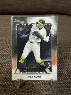 NICK KURTZ Night terrors topps update RC