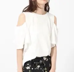 GLOBAL WORK 2wayオープンショルダーTシャツのサムネイル