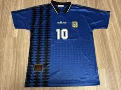 マラドーナ 10番 サッカーシャツ 1994アルゼンチン ユニフォーム L