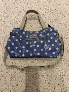 キャスキッドソン水玉　ドット柄　2wayバッグ トート&ショルダー